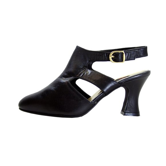 👠 PEERAGE Jorja Women's Wide Width Leather Pumps - Picture 3 of 6